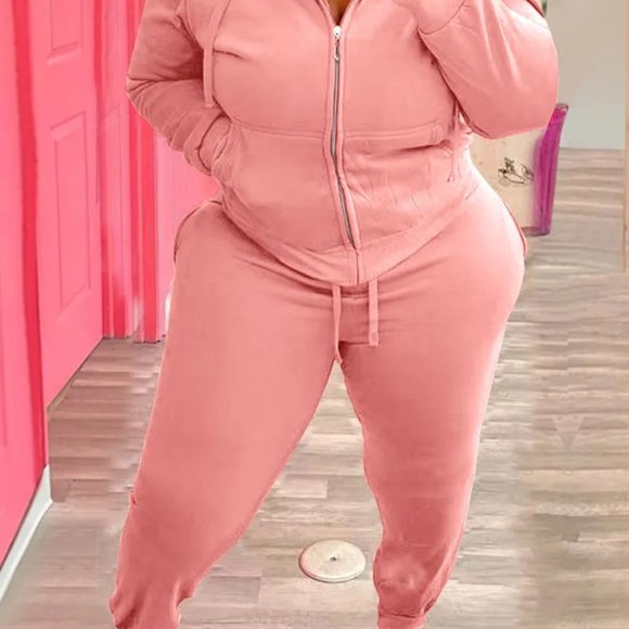 Women Fashionable Back Lips Rhinestone Print Long Sleeve Top Pants Casual Two-Pi - Picture 3 of 16